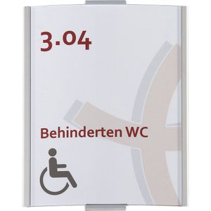 FRANKFURT™ deurbord, hoogte 148 mm, breedte 120 mm, A6, gewicht 0,14 kg