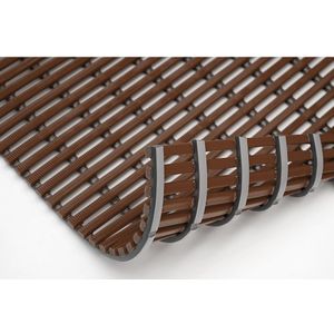 EHA Mat voor vochtige ruimtes, antibacterieel, rol à 10 m, bruin, breedte 600 mm