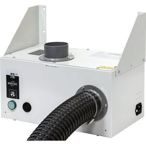 asecos Ventilatie-opzetunit, wandmontage, zonder toezicht, b x d x h = 200 x 400 x 200 mm