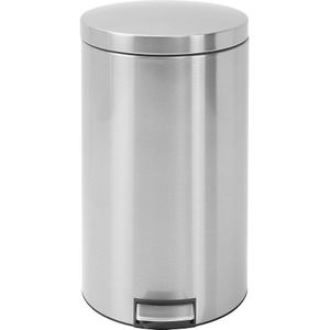 Brabantia Silent Prullenbak - 45 l - Matt Steel Fingerprint Proof