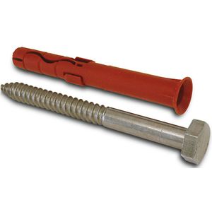Speciale pluggen met bouten, voor beschermbeugels, VE = 8 stuks
