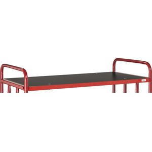 Kongamek Tafelblad serie 700, voor l x b = 1200 x 700 mm, rood