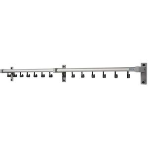eurokraft pro Wandkapstoklijst, h x d = 160 x 150 mm, 14 haken, breedte 1500 mm