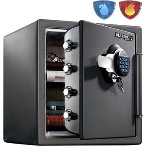 Masterlock Veiligheidskluis met digitale combinatie, afmeting XL, waterdicht en 120 min brandwerend, zwart