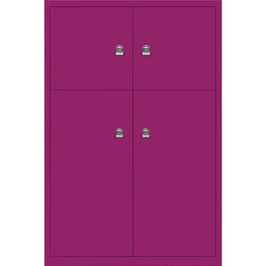 LateralFile™ Lodge, met 4 lockers, hoogte 2 x 375 mm, 2 x 755 mm BISLEY