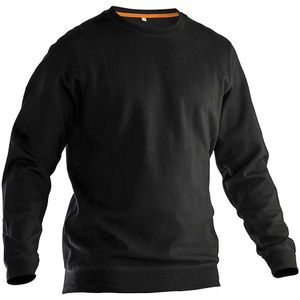 Sweatshirt, zwart Leipold+Döhle