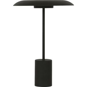 LED-tafellamp SMITH, met USB-poort, zwart, 600 lm