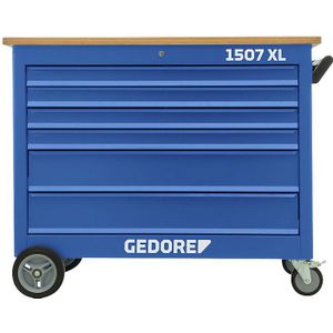 Verrijdbare werkbank, incl. 308-delig gereedschapsassortiment, bladbreedte 1200 mm