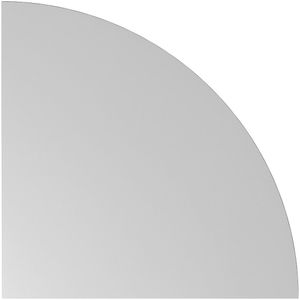 eurokraft pro Verbindingsblad, hoekblad 90°, 800 x 800 mm, lichtgrijs