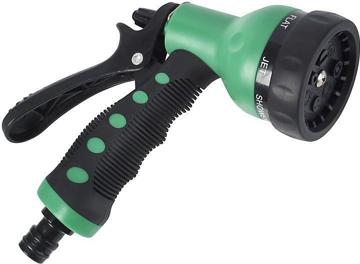 Sproeikop voor slanghaspel, voor type PX016, zwart/groen
