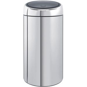 Brabantia Touch Bin Prullenbak Afvalscheiding - 2 x 20 liter - Brilliant Steel