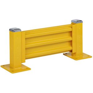 Beschermwand, hoogte 480 mm, 1 wandelement, lengte 762 mm, basiselement incl. 2 palen