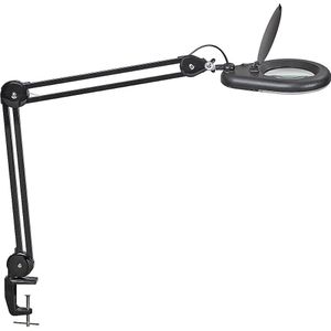 LED-loeplamp MAULviso, armlengte 410 mm, met tafelklem MAUL