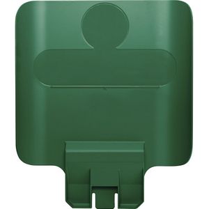Rubbermaid Informatiebord, h x b x d = 298,45 x 44,45 x 361,95 mm, groen
