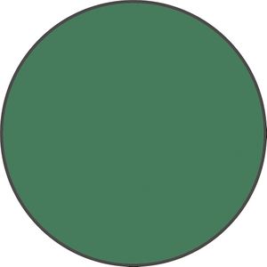 PVC-vloermarkeringen, cirkelvorm, VE = 100 st., groen