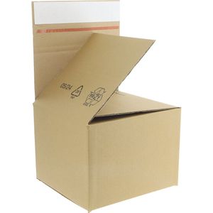 ratioform Readybox-vouwdoos, met zelfklevende sluiting, l x b x h = 335 x 245 x 249 mm, C4, vanaf 120 stuks