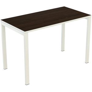 EasyDesk Compact bureau easyDesk®, h x b x d = 750 x 1140 x 600 mm, wengé decor