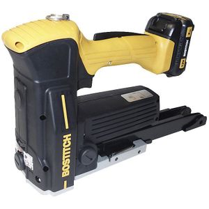 ratioform Accu-nietmachine, voor enkel- tot dubbelgolf dozen, voor nietjes 18 / 22 mm