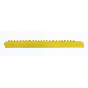 Miltex Randlijst NBR/SP, l x b x h = 965 x 65 x 17 mm, geel, inclusief hoek, mannetje