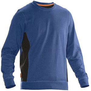 Sweatshirt, blauw/zwart Leipold+Döhle