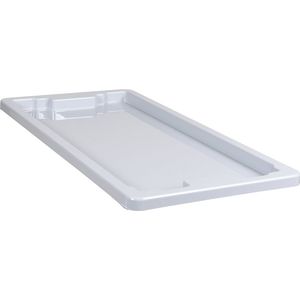 eurokraft pro Deksel van polystyreen, VE = 2 st., oplegdeksel, 70 l