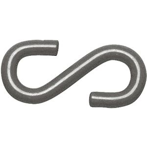 Inhanghaken, voor een stalen schakelketting, VE = 10 stuks, thermisch verzinkt