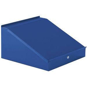 eurokraft basic Lessenaar voor kastbreedte 500 mm, h x b x d = 95/275 x 495 x 495 mm, gentiaanblauw RAL 5010