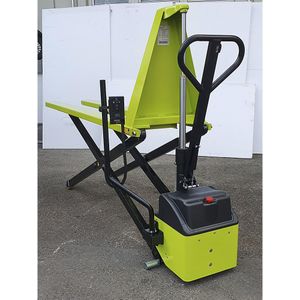 Pramac Schaarhefwagen, elektrisch hydraulisch met niveauregeling, hefvermogen 1000 kg, vorklengte 1800 mm, vanaf 5 stuks