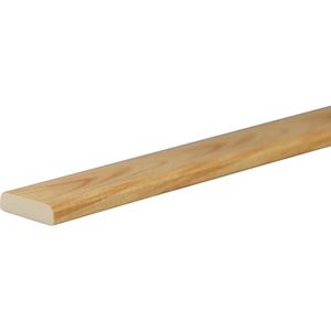 SHG Knuffi®-oppervlaktebescherming, type F, stuk van 1 m, gecoat hout naturel