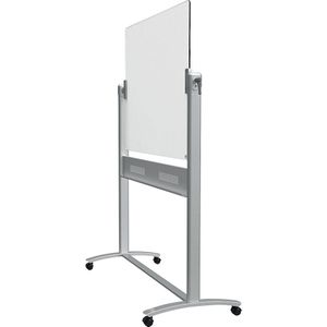 Glazen whiteboard, mobiel nobo