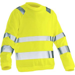 Sweatshirt Hi-Vis, geel Leipold+Döhle