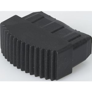 Laddervoetdop, voor ladders, 50 x 20 mm, zwart
