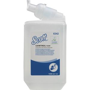 Scott® CONTROL™ schuimzeep, inhoud 1 l, VE = 6 stuks kleurloze handreiniger Kimberly-Clark