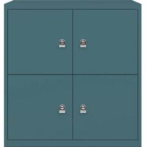 LateralFile™ Lodge, met 4 lockers, hoogte per 375 mm BISLEY