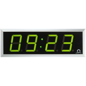 LED digitale klok, h x b x d = 118 x 333 x 39 mm