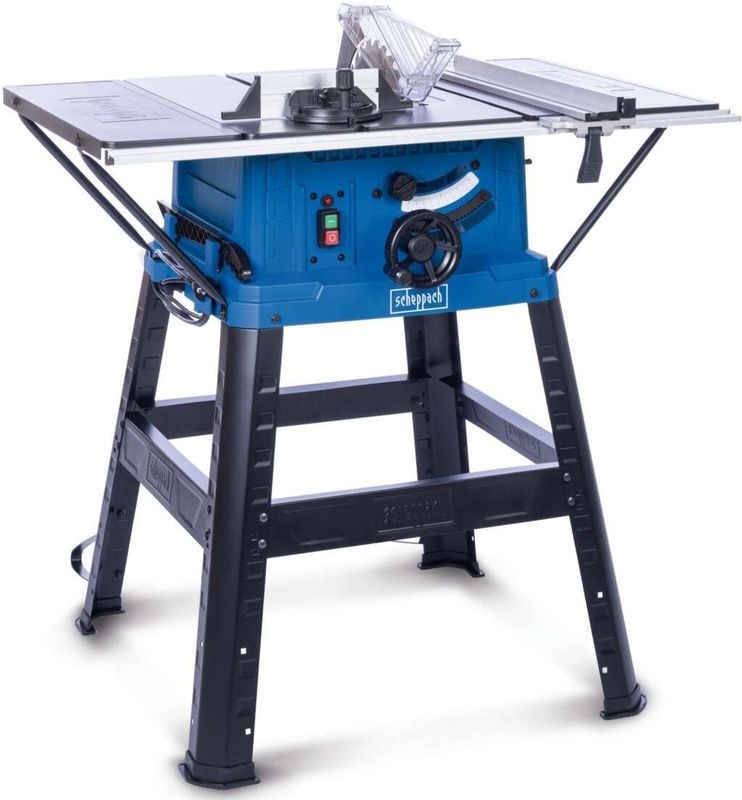 Tischkreissäge HS254 Scheppach - 85mm Schnitthöhe | 2200W | mit Softstart | inkl. Tischverbreiterung