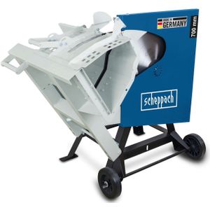 Wippsäge HS720 scheppach Wippkreissäge - 400V | 4500W | 700mm Sägeblatt / 42Z | Brennholzsäge