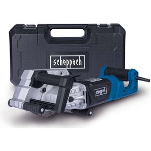Mauernutfräse MNF2250 Scheppach - 2250W | Ø 125mm Diamanttrennscheibe | 8-40mm Nuten | 40mm Frästiefe | 4m Kabel