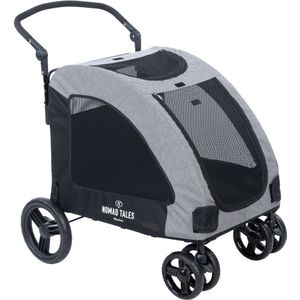 Nomad Tales Spirit kinderwagen, steen 95x82x120cm hond
