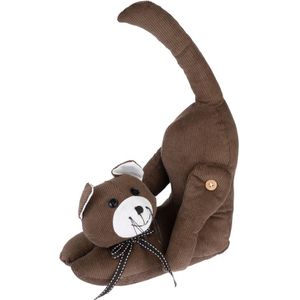 TIAKI - Deurstopper - Bruin - Kat