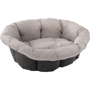 Hoes Sofà Tweed beige voor Ferplast mand Siesta Deluxe maat: 4 voor honden