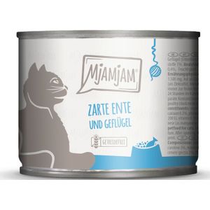 6x200g MjAMjAM malse eend en gevogelte nat kattenvoer