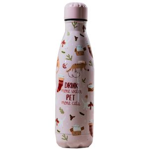 TIAKI Cat Lovers waterfles 500ml kat