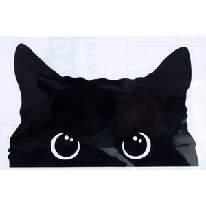 TIAKI autosticker "Kat" 15x10cm