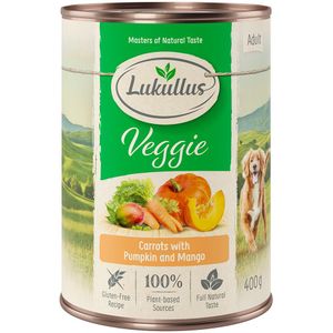 Lukullus Natuurkost Veggie Hondenvoer - 6 x 400 g