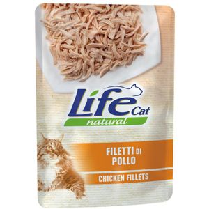 6x70g Life Cat Natural Adult Kipfilets Kattenvoer Nat