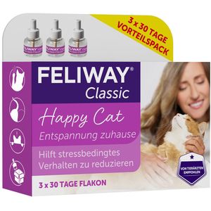 3x 48ml navulflessen voor Feliway® Classic kat