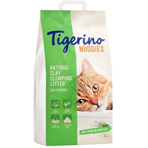 2x14l Nuggies - Fresh - Tigerino Kattenbakvulling