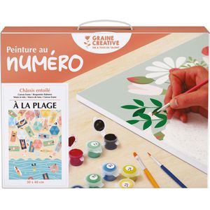 Schilderen op nummers, schildersdoek - À La Plage