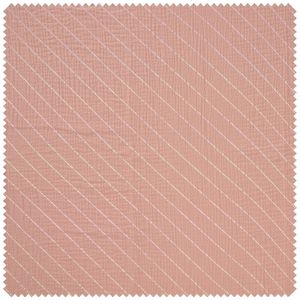 Gekreukte musselin katoenen stof met hot-foil effect "Strepen" - Apricot